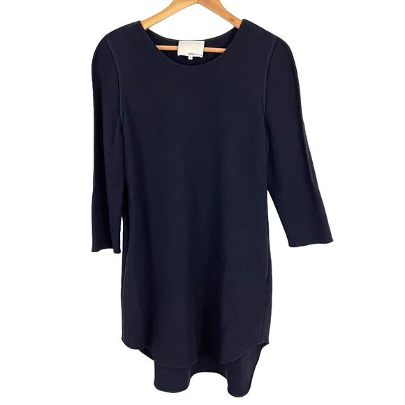 3.1 Phillip Lim Blue Wool Blend Dress Size 8 - Picture 1 of 13